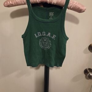 BDG Kids Green Tank Top